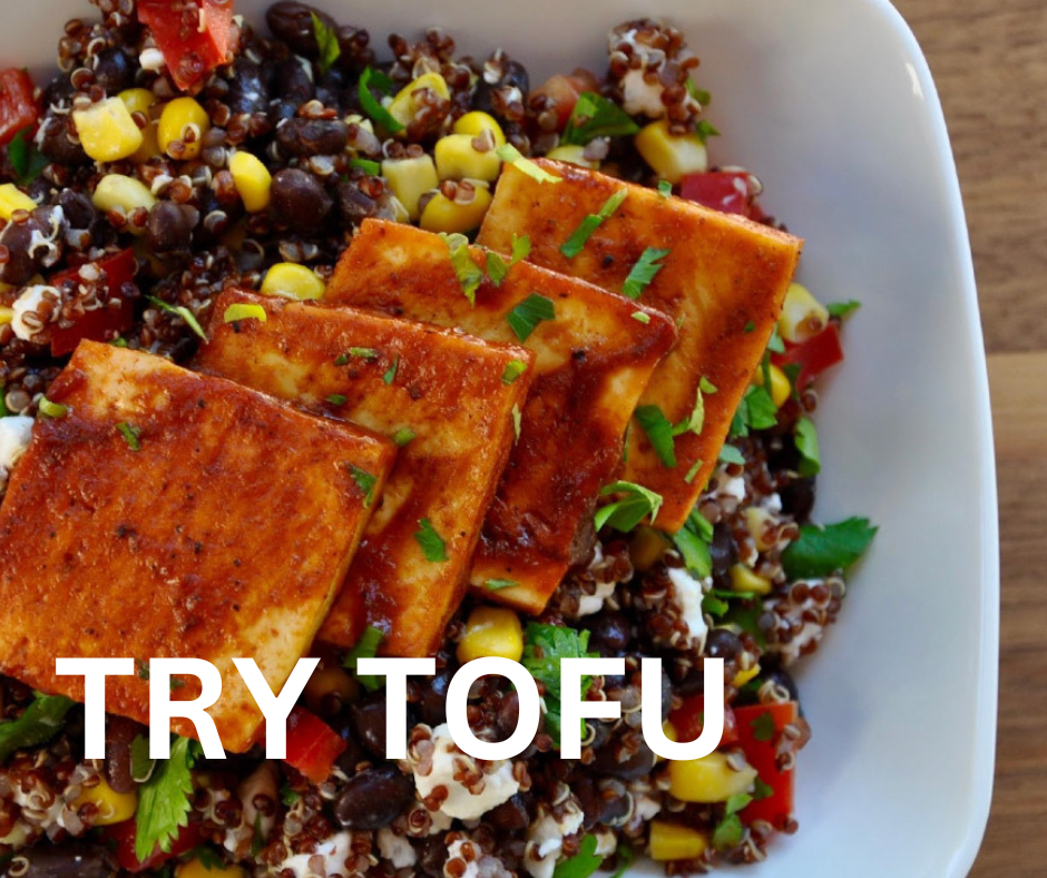 Healthy Fiesta Bowl with BBQ Tofu
